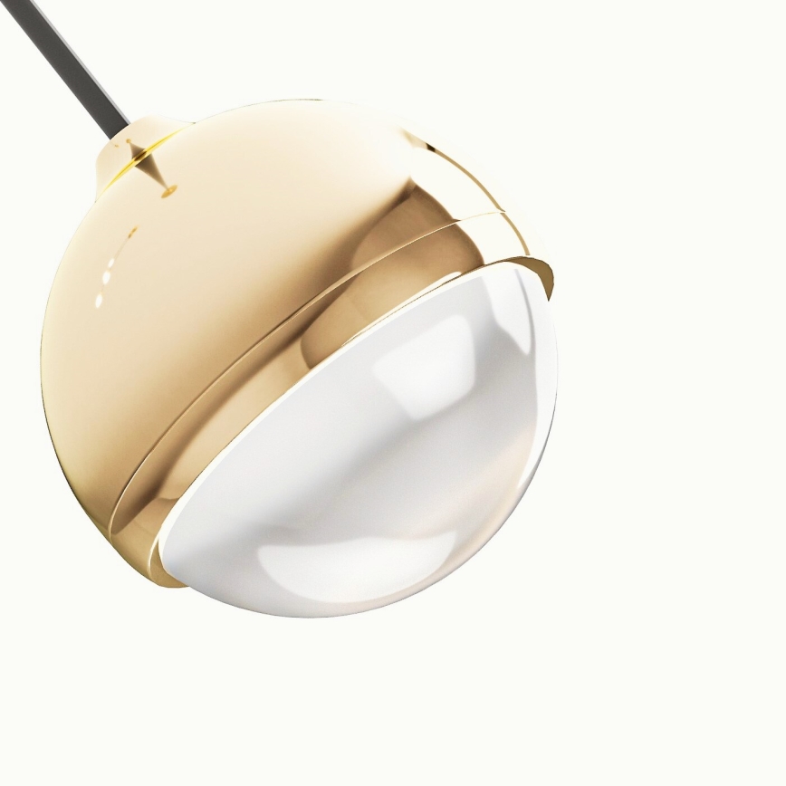 Open Design OR85099 - LED-takpendel på kabel BOLICINA LED/5W/230V, guld