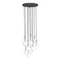 Open Design OR85358 - Takpendel på vajer ERO 10xG9/8W/230V i polerad krom