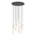 Open Design OR85396 - Taklampa på vajer ERO 12xG9/8W/230V guld