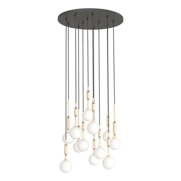 Open Design OR85396 - Taklampa på vajer ERO 12xG9/8W/230V guld