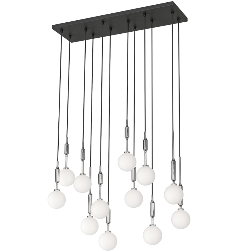 Open Design OR85440 - Ljuskrona på vajer ERO 12xG9/8W/230V blank krom