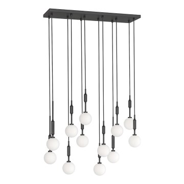 Open Design OR85464 - Taklampa med vajer ERO 12xG9/8W/230V svart