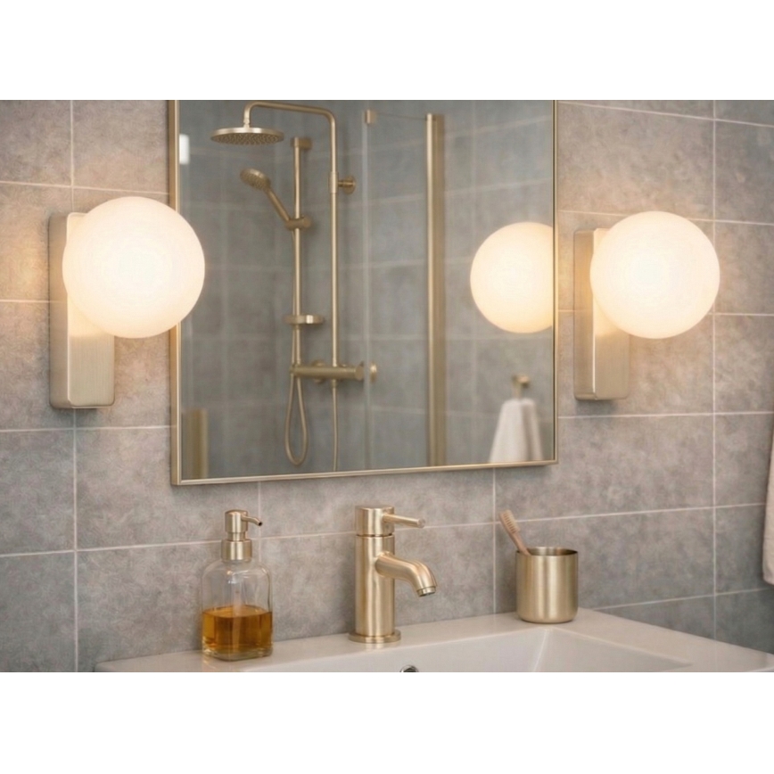 Open Design OR85532 - Badrumsvägglampa BOLETTA 1xG9/8W/230V IP44 mässing