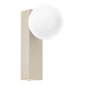 Open Design OR85549 - Vägglampa för badrum BOLETTA 1xG9/8W/230V IP44 beige