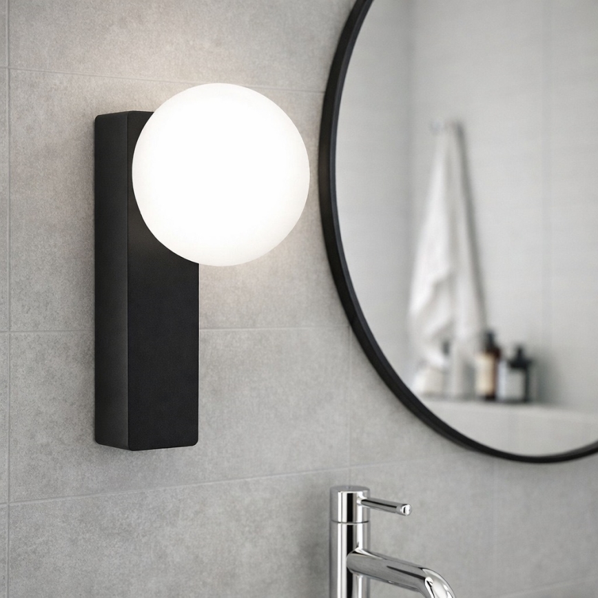 Open Design OR85556 - Badrumsvägglampa BOLETTA 1xG9/8W/230V IP44 svart