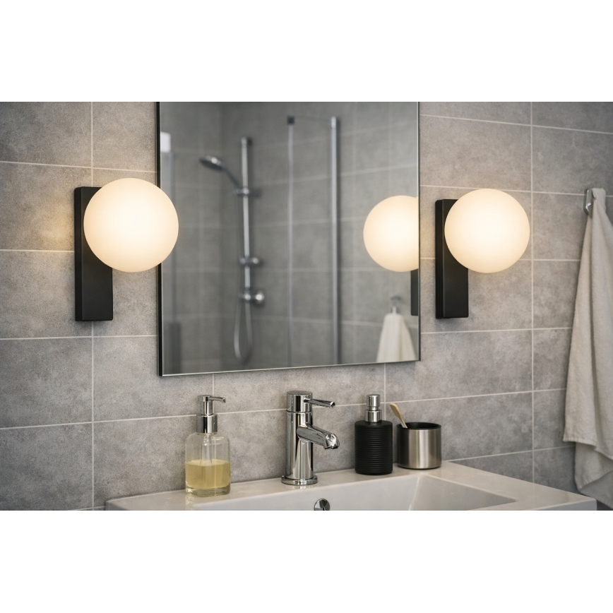 Open Design OR85556 - Badrumsvägglampa BOLETTA 1xG9/8W/230V IP44 svart
