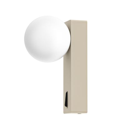 Open Design OR85587 - Vägglampa BOLETTA 1xG9/8W/230V beige