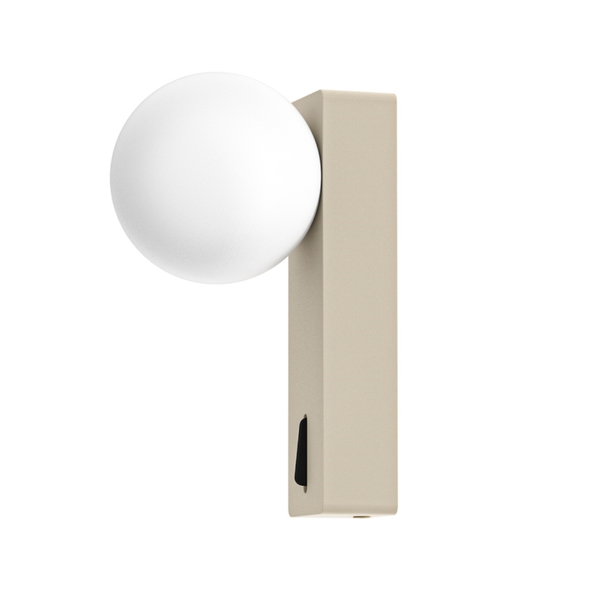 Open Design OR85587 - Vägglampa BOLETTA 1xG9/8W/230V beige