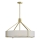 Open Design OR85662 - Taklampa på stång DORETTO 6xE27/15W/230V diam. 70 cm guld/vit