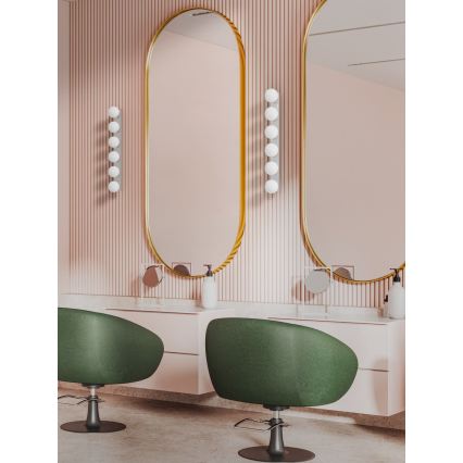 Open Design OR85693 - Badrumsvägglampa MERINO 6xG9/8W/230V 61 cm IP44 blankkrom