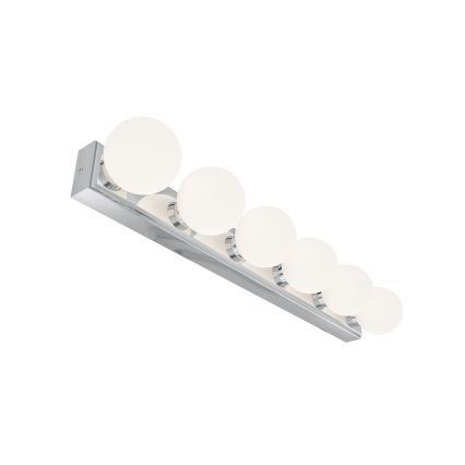 Open Design OR85693 - Badrumsvägglampa MERINO 6xG9/8W/230V 61 cm IP44 blankkrom