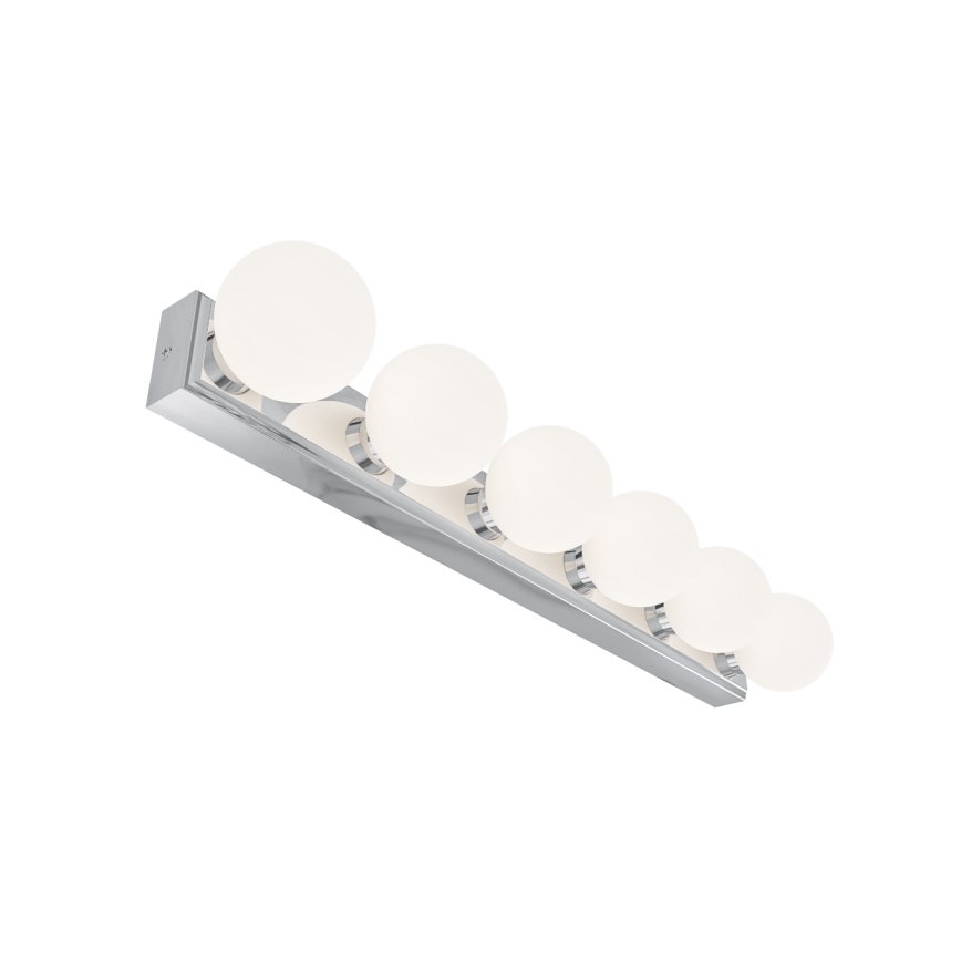 Open Design OR85693 - Badrumsvägglampa MERINO 6xG9/8W/230V 61 cm IP44 blankkrom