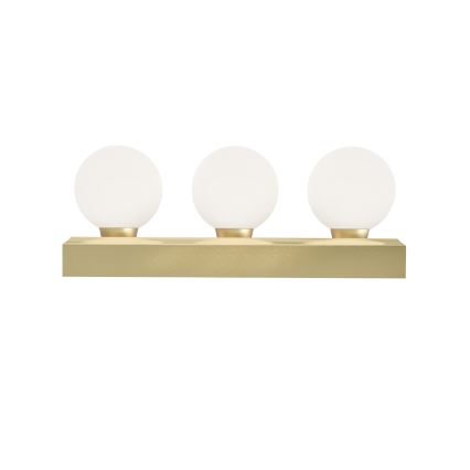 Open Design OR85716 - Badrumsvägglampa MERINO 3xG9/8W/230V 30 cm IP44 mässing