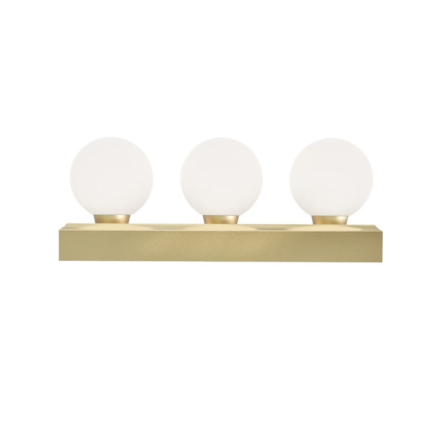 Open Design OR85716 - Badrumsvägglampa MERINO 3xG9/8W/230V 30 cm IP44 mässing