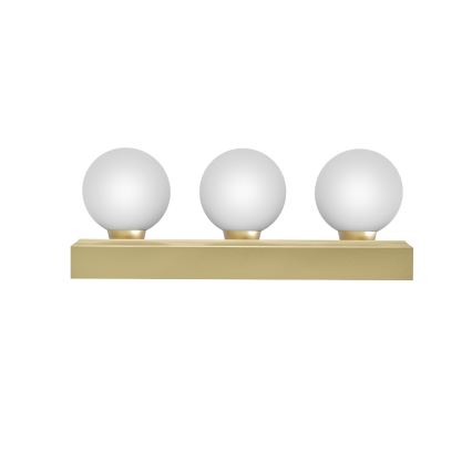 Open Design OR85716 - Badrumsvägglampa MERINO 3xG9/8W/230V 30 cm IP44 mässing