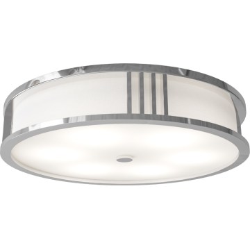 Open Design OR85808 - Taklampa SANDRO 4x E14/12W/230V Ø 50 cm blank krom