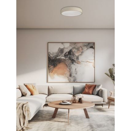Open Design OR85938 - LED-taklampa CEDRONE LED/14W/230V 3000/4500/6500K Ø 22 cm beige