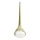 Open Design OR86171 - LED pendellampa på vajer CRIMA LED/7W/230V mässing