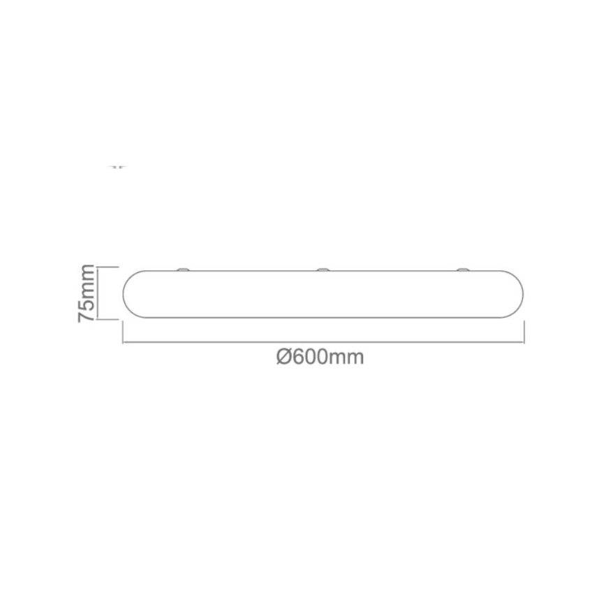 Open Design OR86195 - LED-taklampa PIATTO LED/55W/230V 3000/4500/6500K Ø 60 cm krämfärgad