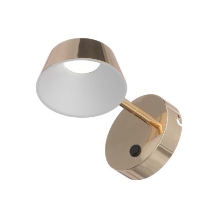 Open Design OR86539 - LED-vägglampa TIMO LED/6W/230V 3000/4500/6500K mässing