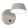 Open Design OR86546 - LED Vägglampa TIMO LED/6W/230V 3000/4500/6500K beige