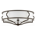 Open Design OR86614 - STESSO taklampa 6xE27/12W/230V, Ø 85 cm, brun