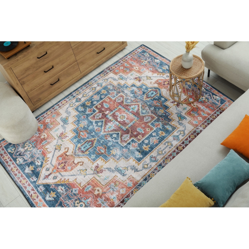 Orientalisk matta DOVE-VINTAGE 120x170 cm 2600 g/m² flerfärgad