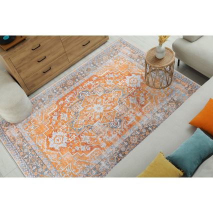 Orientalisk matta DOVE-VINTAGE 160x220 cm 2600 g/m2 orange