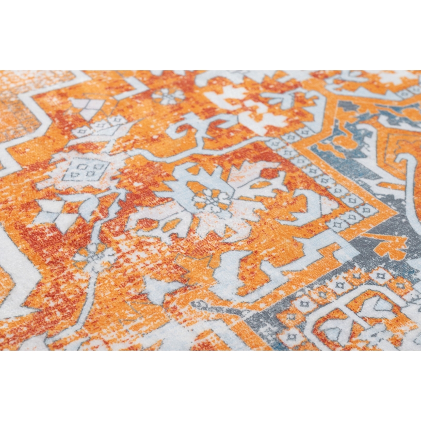 Orientalisk matta DOVE-VINTAGE 160x220 cm 2600 g/m2 orange