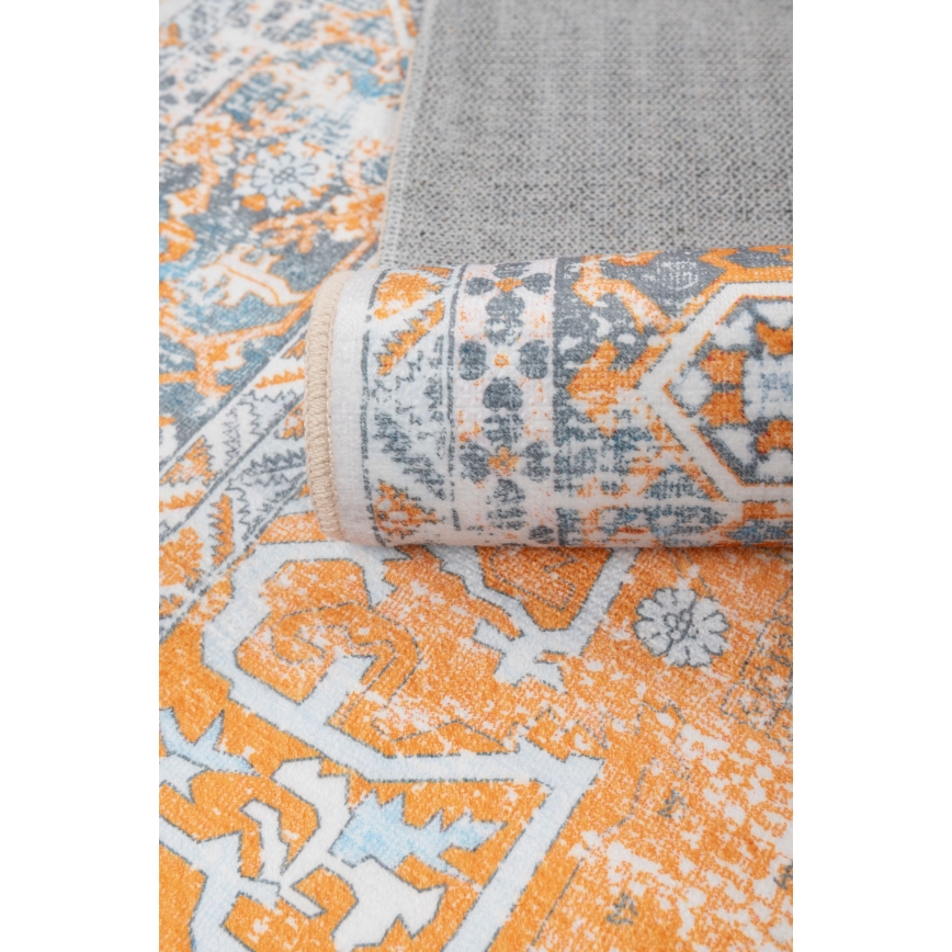 Orientalisk matta DOVE-VINTAGE 160x220 cm 2600 g/m2 orange