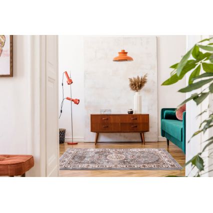 Orientalisk matta DUBAI 120x170 cm 2300 g/m2 grå