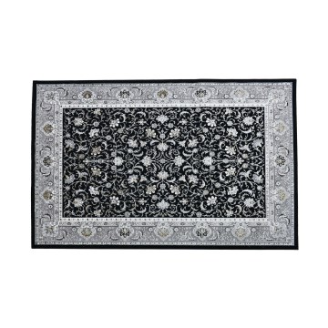 Orientalisk matta GRECE 120x170 cm 2150 g/m2 svart/grå