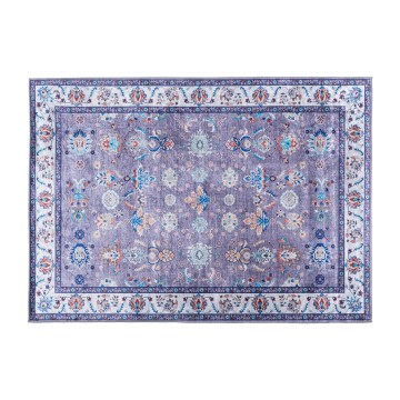Orientalisk matta med halkskydd PRINT SHINE 160x230 cm, blå