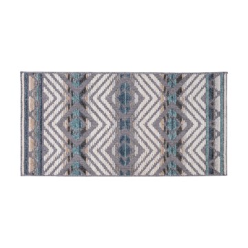 Orientalisk matta NEPAL 200x280 cm blå/grå/krämfärgad
