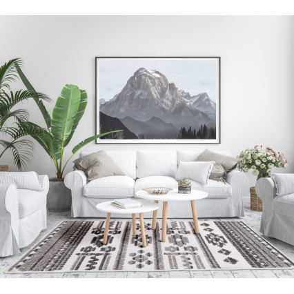 Orientalisk matta NEPAL 80x153 cm grå