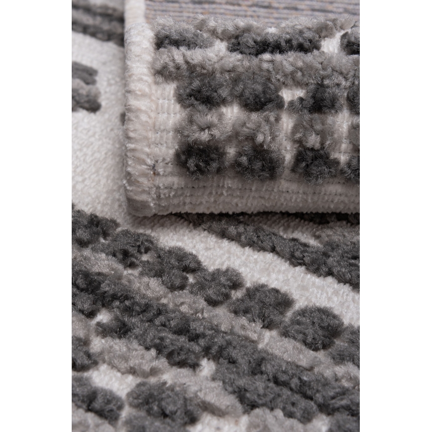 Orientalisk matta NEPAL 80x153 cm grå