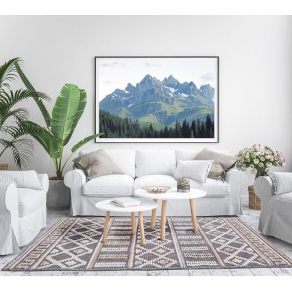 Orientalisk matta NEPAL 80x153 cm grå