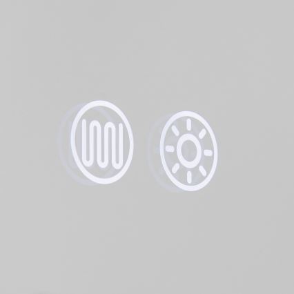 LED Badrumsvärmeväggspegel med belysning FRAME LED/48W/230V 3000/4000/6000K 60x45 cm IP44