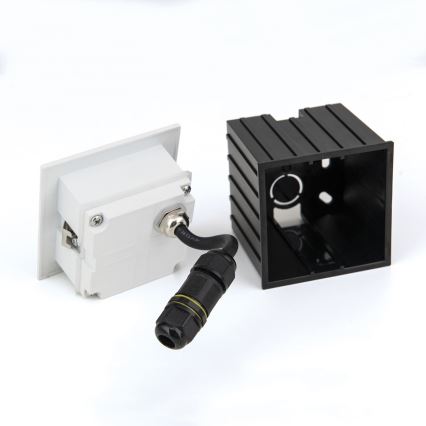 LED Inbyggnadsarmatur LORO LED/2W/230V IP65 vit