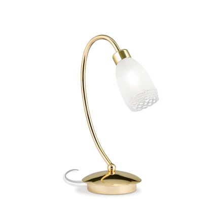 Bordslampa CARLA 1xG9/28W/230V guld
