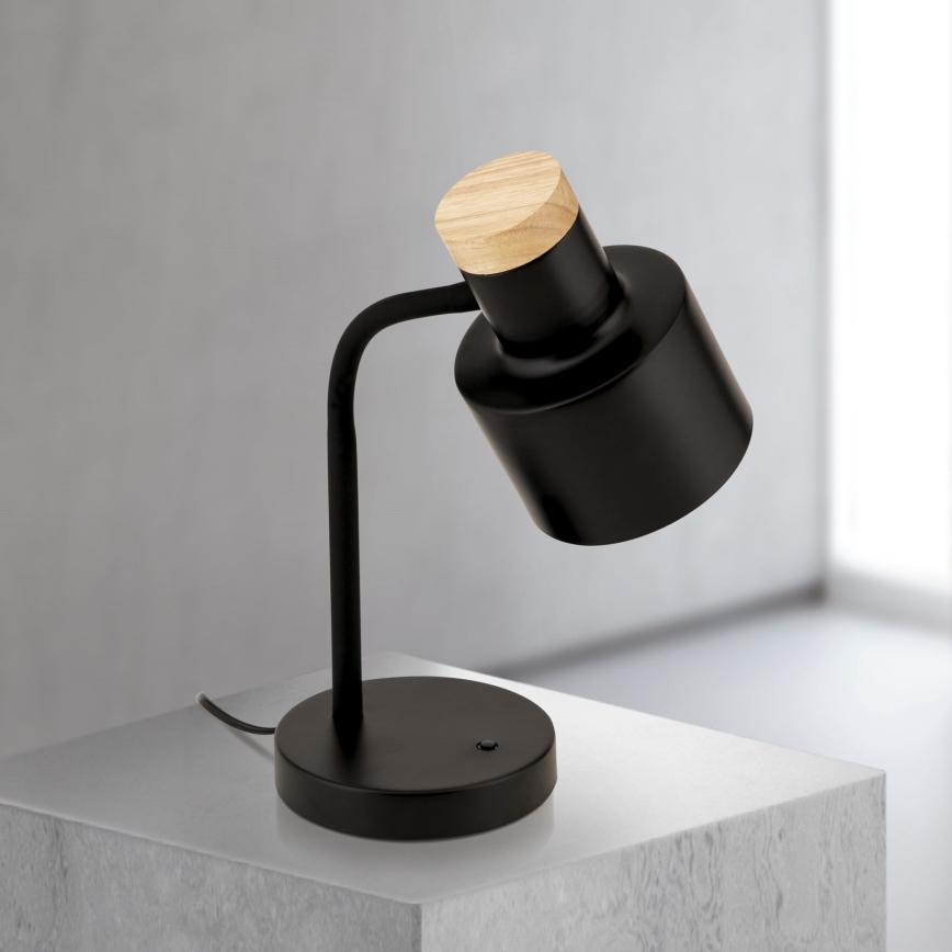 Bordslampa GILI 1xE27/40W/230V svart