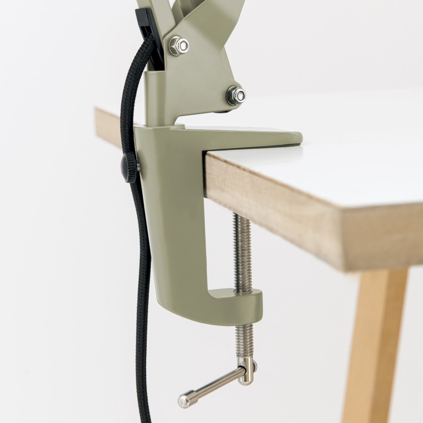 GILI bordslampa med klämma 1xE27/40W/230V grön