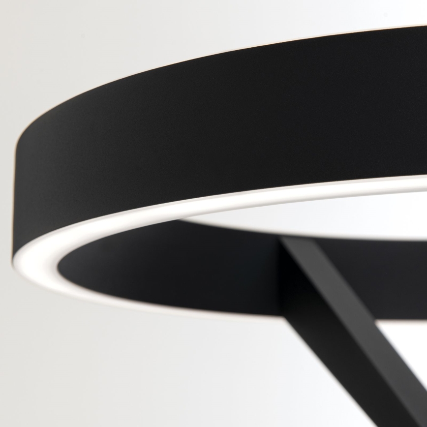 Dimbar LED-golvlampa KOLK LED/40W/230V 2700/4000K svart