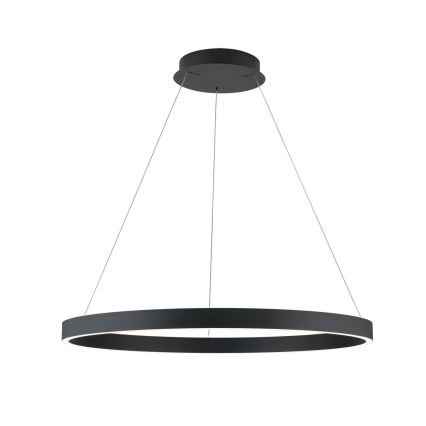 Dimbara LED-pendellampa på kabel KOLK LED/80W/230V 2700/3000/4000K Ø 80 cm svart