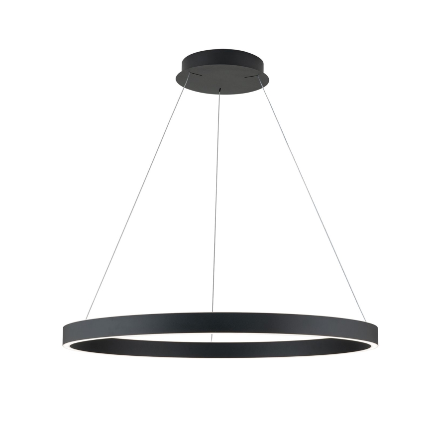 Dimbara LED-pendellampa på kabel KOLK LED/80W/230V 2700/3000/4000K Ø 80 cm svart