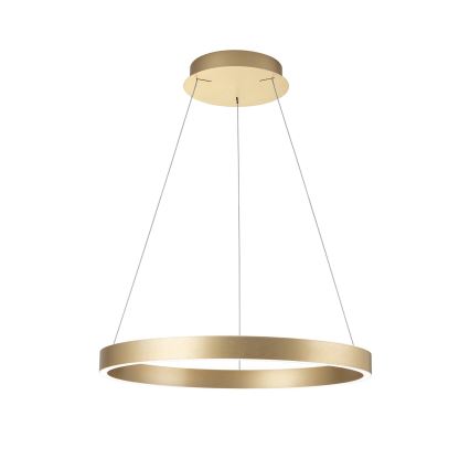 LED dimbar pendellampa med vajer KOLK LED/60W/230V 2700/3000/4000K Ø 60 cm guld