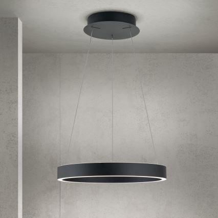 LED dimbar pendel på kabel KOLK LED/40W/230V 2700/3000/4000K pr. 40 cm svart