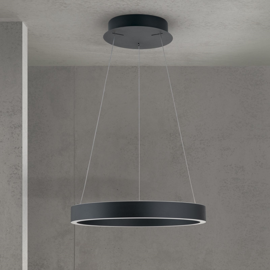 LED dimbar pendel på kabel KOLK LED/40W/230V 2700/3000/4000K pr. 40 cm svart