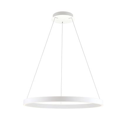 LED dimbar pendellampa på kabel KOLK LED/80W/230V 2700/3000/4000K Ø 80 cm vit
