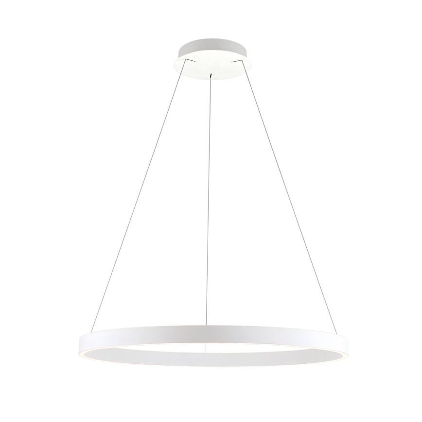 LED dimbar pendellampa på kabel KOLK LED/80W/230V 2700/3000/4000K Ø 80 cm vit